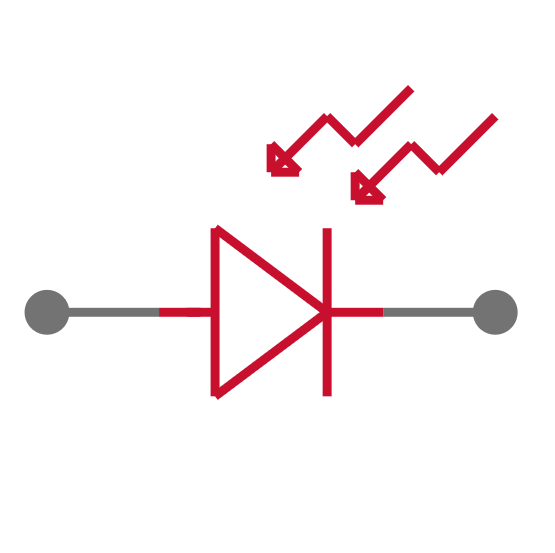 BPW34 Symbol footprint
